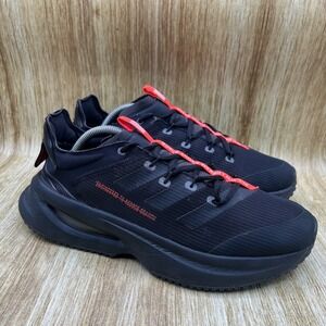 Adidas Fluidflash Men's Size 10.5 Black Solar Red Shoes Sneakers Athletic GY5021